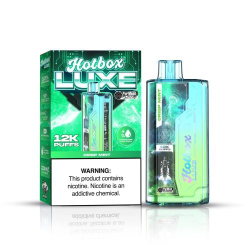 HotboxLuxeVape12kPuffsCrispMint 1596x1596 c89dcd72 842b 4948 9b33 3413ff68b9da