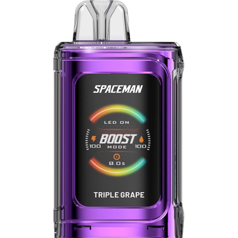 SMOK SpaceMan Prism 20K 20000 Puff Disposable TRIPLE GRAPE 14390