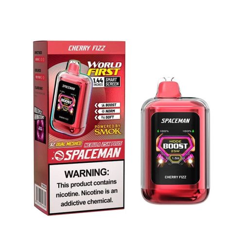 smok disposable vape cherry fizz spaceman nebula 25k plus disposable vape 33800909979759